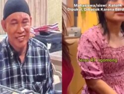 Viral, Wajah Ketua Rt Diding Yang Diduga Provokator Pembubaran Ibadah Doa Rosario